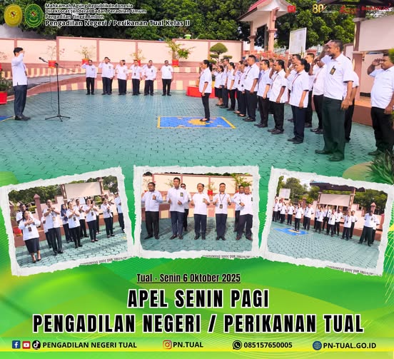 Apel Rutin Senin Pagi 6 Oktober 2025