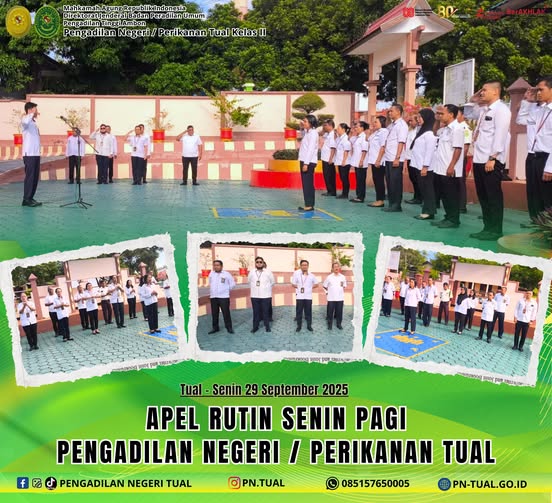 Apel Rutin Senin Pagi 29 September 2025