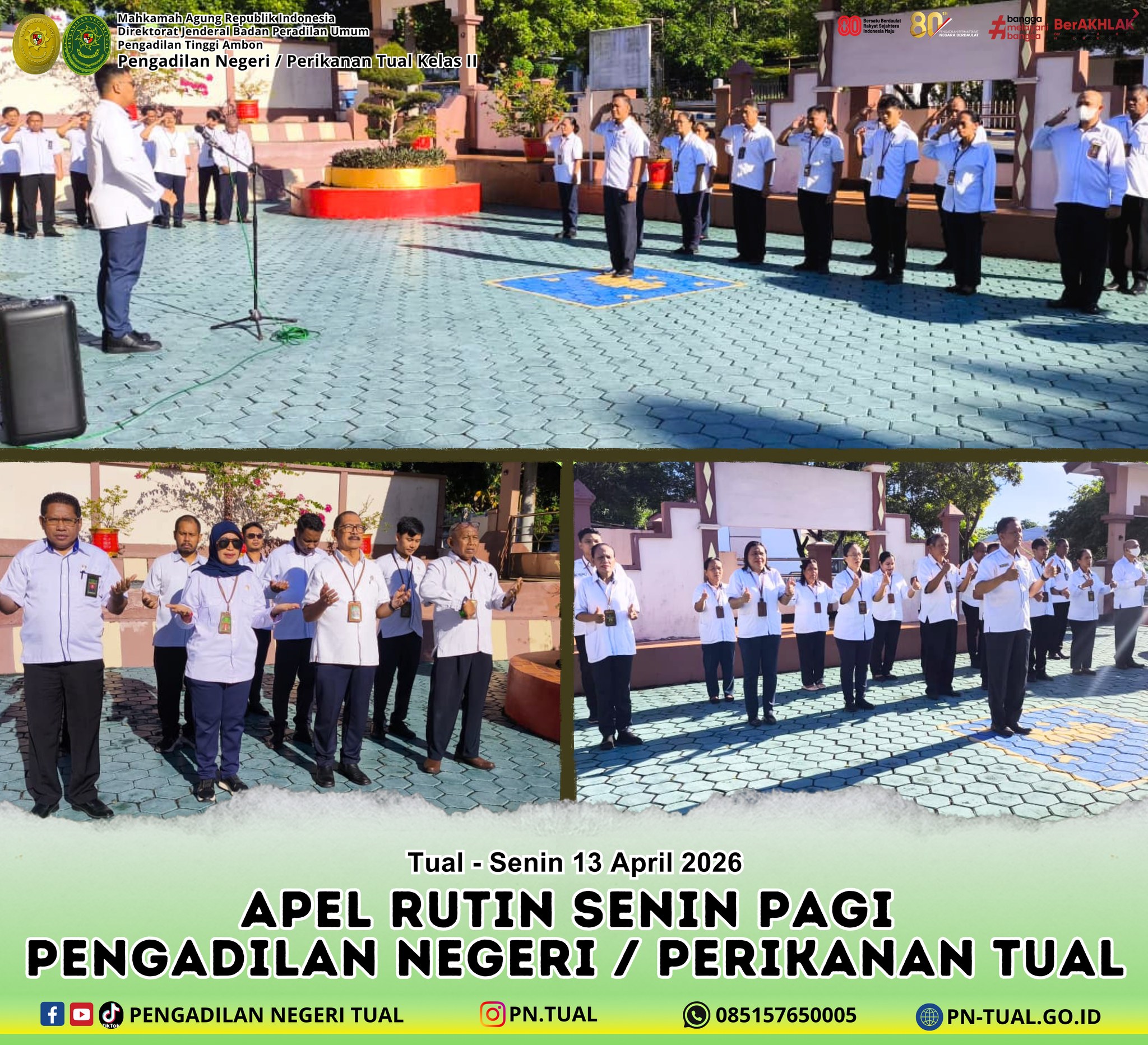 apel pagi