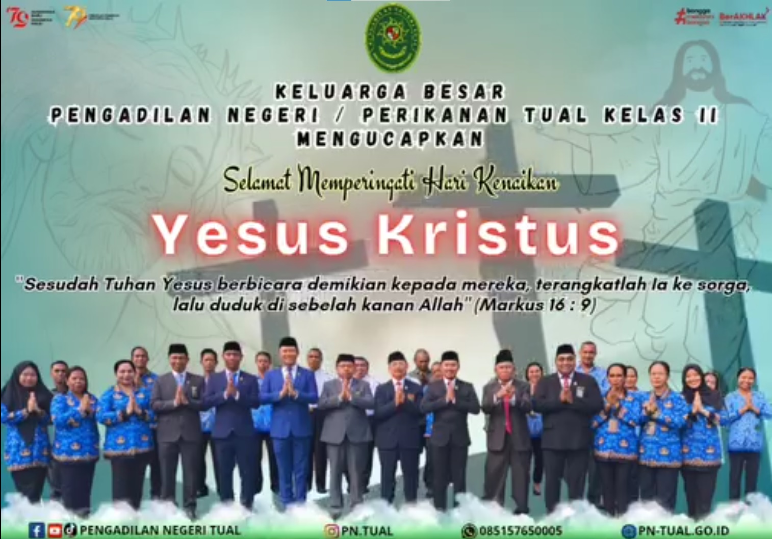 Selamat Memperingati Hari Kenaikan Yesus Kristus